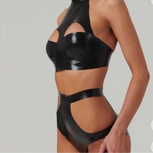 WILLIAMWILDE galaxy latex bottoms